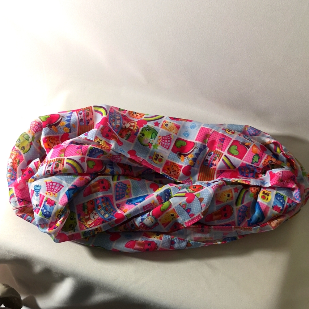 Adult Size Shopkins Infinity Decorative Scarf in Like-new Condition